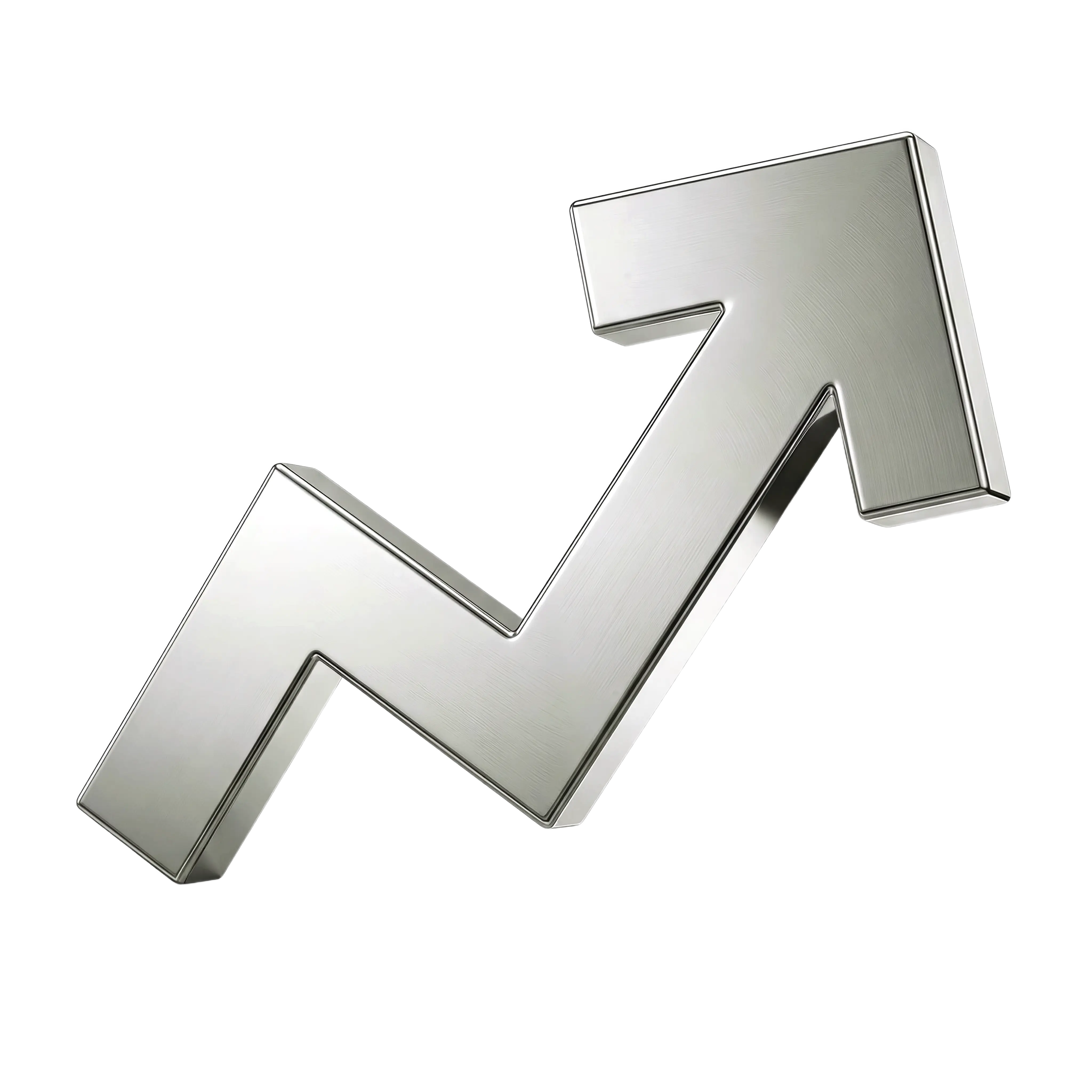 Trend up growth icon