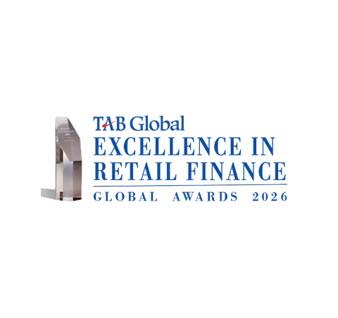 TAB Global retail finance excellence award