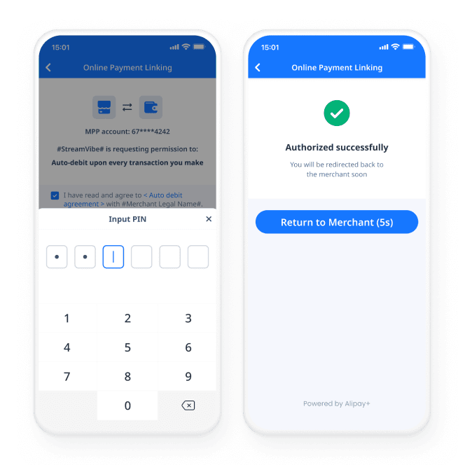 Complete the secure verification.