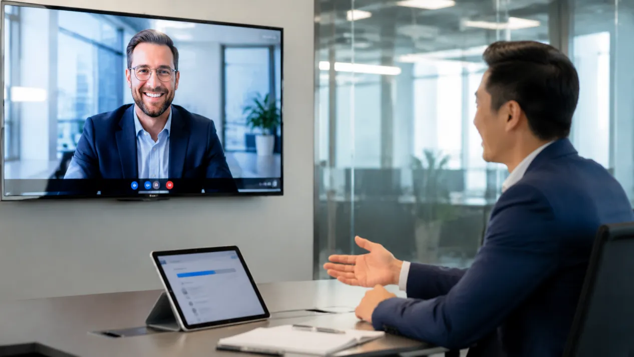B2B merchants negotiating digital escrow payment terms