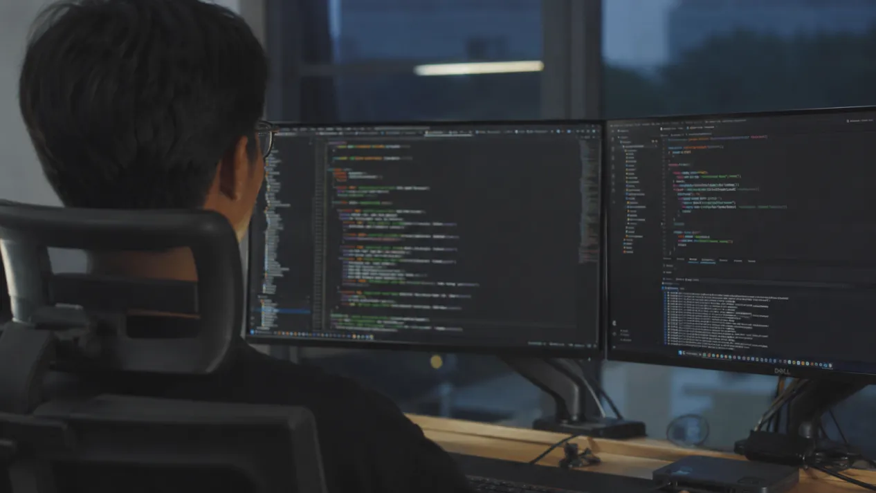 Developer integrating automated global mass payout API