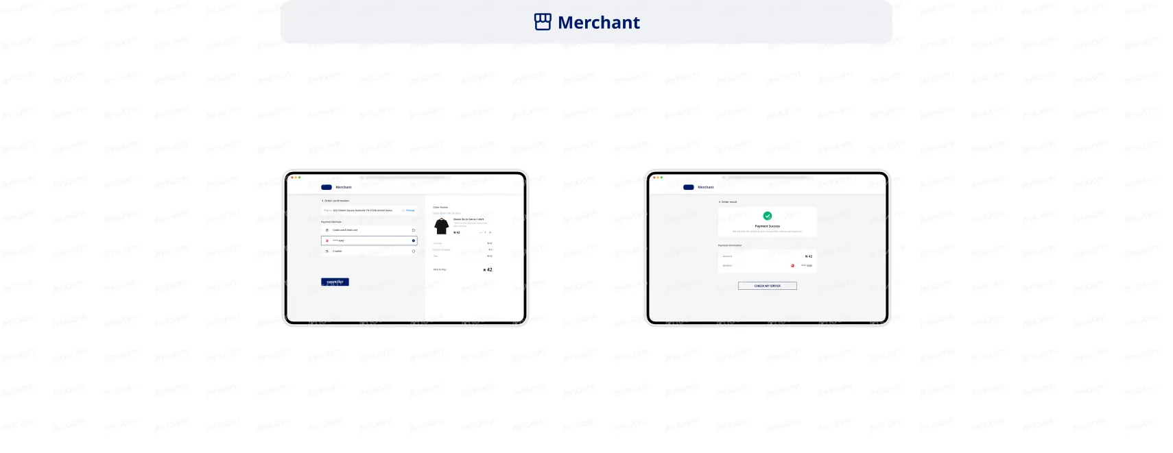 Non-authenticated payment SDK integration subsequent payment through web