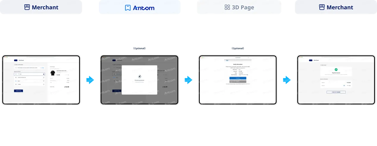 Discover SDK integration subsequent payment process through web