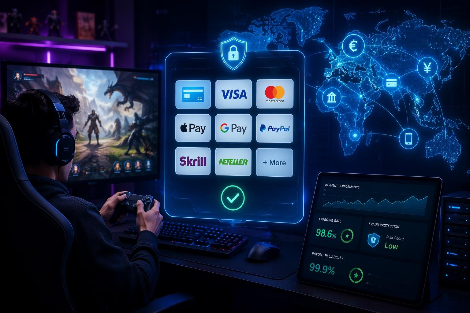 payment gateway for gaming industry concepts and use cases