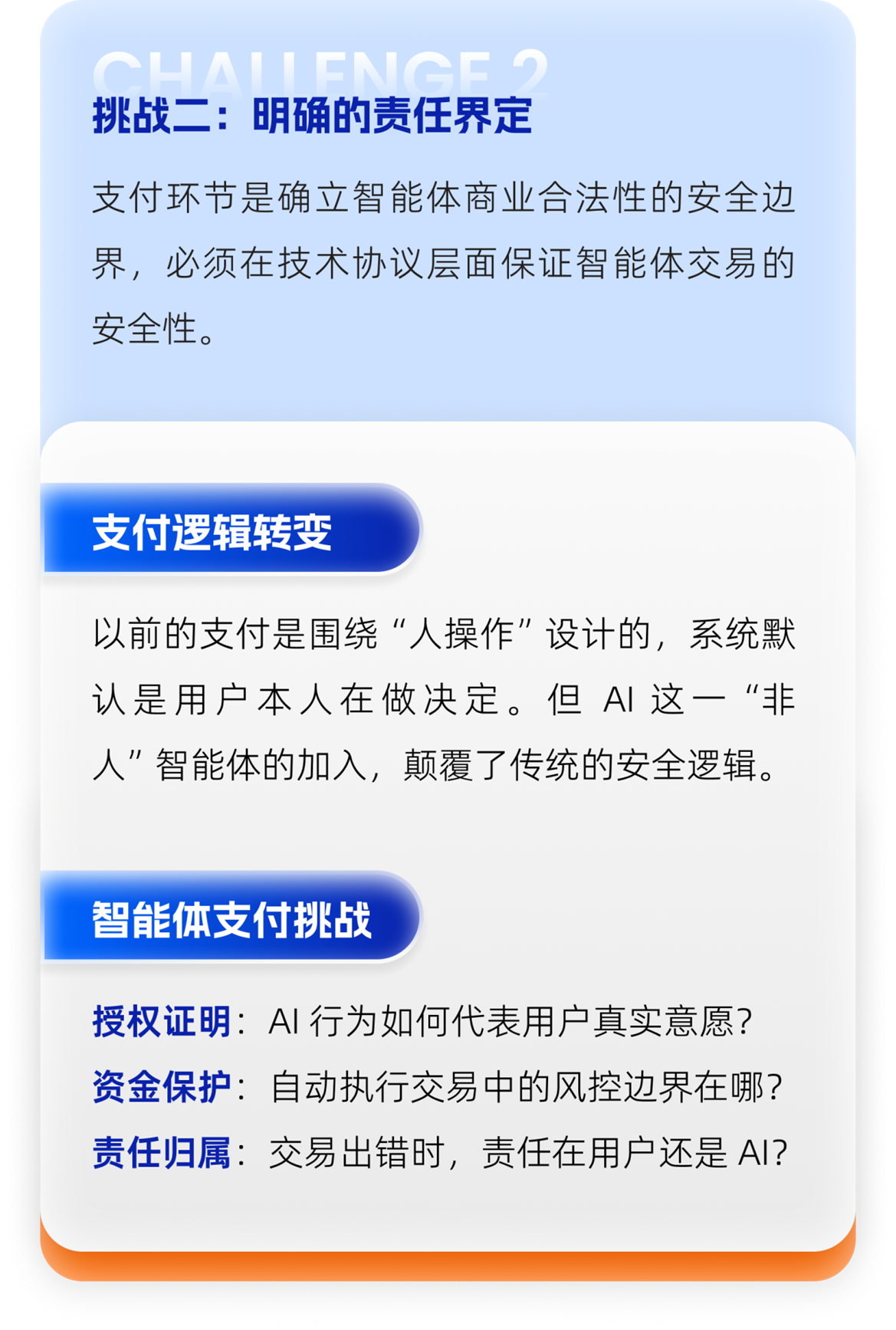 明确的责任限定