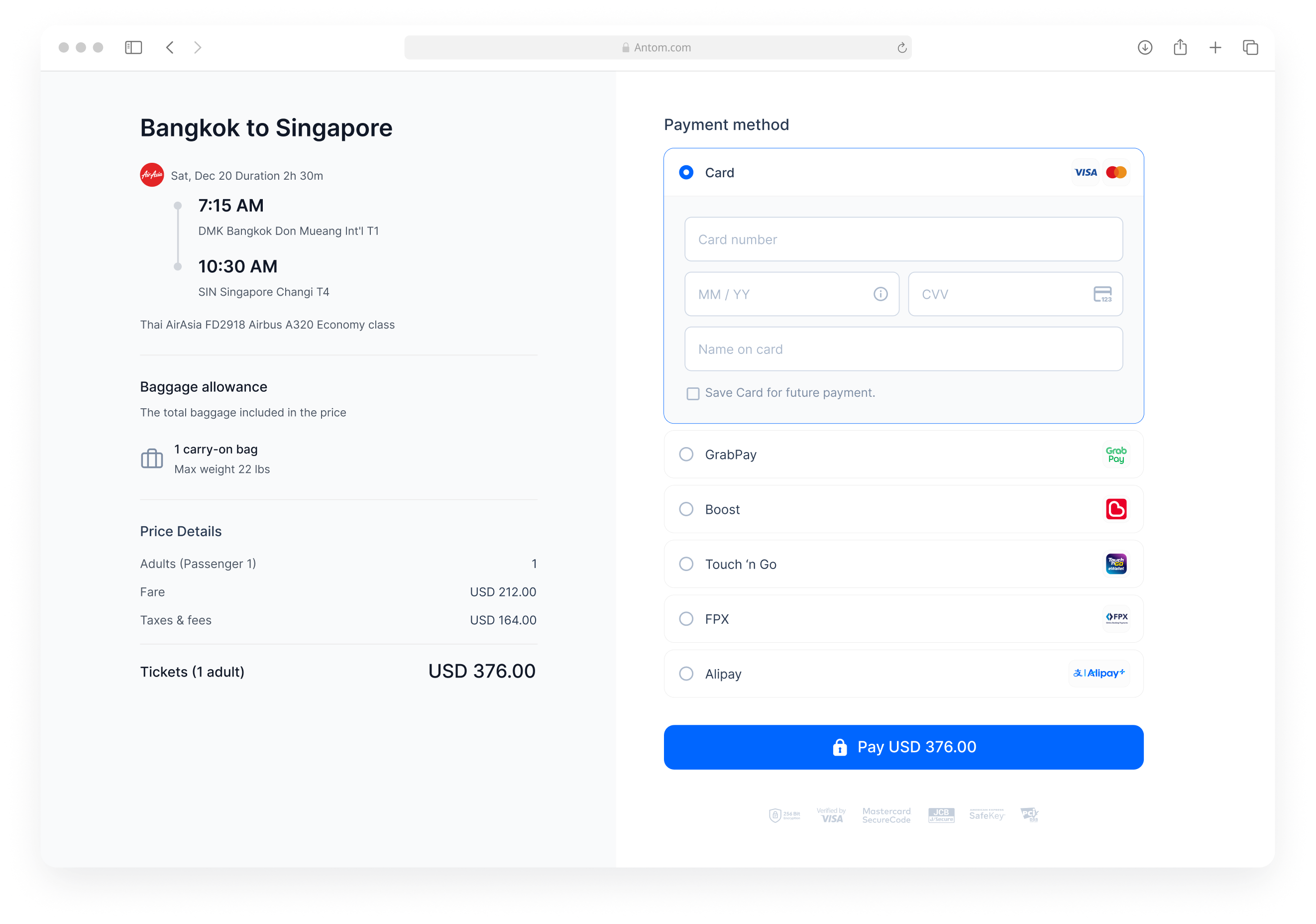 One integration for 300+ global payment methods