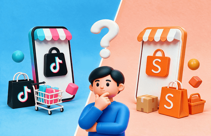 TikTok Shop 和 Shopee 怎么选